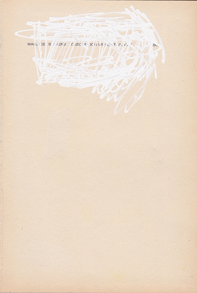 Wallace Stevens' ‘Description Without Place’ thumbnail image